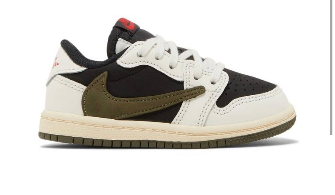 Travis Scott x Air Jordan 1 Low OG TD 'Olive'